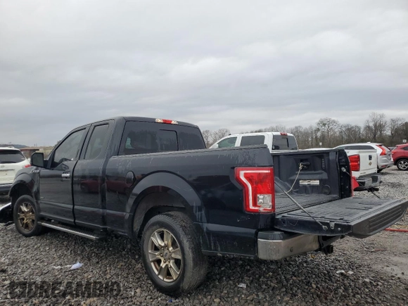 2016 Ford F-150 XL with VIN 1FTEX1CP5GFC96317, listed as a Copart auction lot 43956955 with 229,618 mi miles and Salvage Title. Bid and sale history available at carsss.com. Image 2.