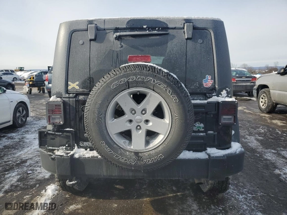 2018 Jeep Wrangler JK Unlimited Sport with VIN 1C4BJWDG4JL820551, listed as a Copart auction lot 45818375 with NaN miles and Salvage Title. Bid and sale history available at carsss.com. Image 6.