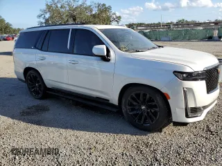 2021 Cadillac Escalade Sport with VIN 1GYS3FKL1MR192437, listed as a Copart auction lot 78201124 with Not provided miles and Salvage title. Bid and sale history available at DreamBid. Image 4.