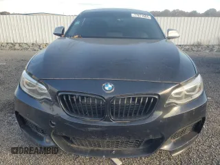 2016 BMW 2 Series M235i xDrive with VIN WBA1J9C57GV371986, listed as a Copart auction lot 77871604 with 0 mi miles and Salvage Title. Bid and sale history available at carsss.com. Image 5.