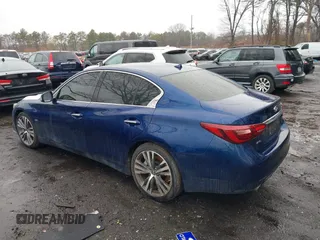 2018 Infiniti Q50 3.0t LUXE with VIN JN1EV7AR9JM430622, listed as a IAAI auction lot 41950920 with 88,588 mi miles. Bid and sale history available at carsss.com. Image 14.