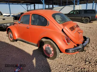 1972 Volkswagen Beetle with VIN 1122473228, listed as a Copart auction lot 43135045 with 8,943 mi miles and Salvage Title. Bid and sale history available at DreamBid. Image 2.