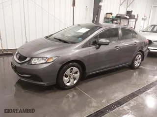 2014 Honda Civic Sedan LX with VIN 2HGFB2F54EH532441, listed as a IAAI auction lot 41669182 with 78,480 mi miles. Bid and sale history available at carsss.com. Image 17.