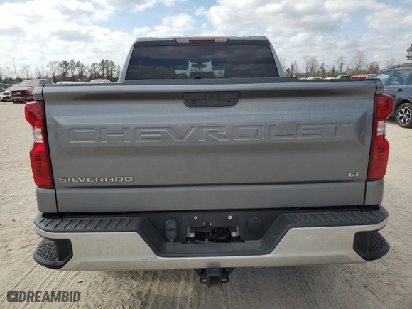 2020 Chevrolet Silverado 1500 LT with VIN 3GCUYDET8LG435207, listed as a Copart auction lot 43178525 with 57,361 mi miles and Clean Title. Bid and sale history available at carsss.com. Image 6.