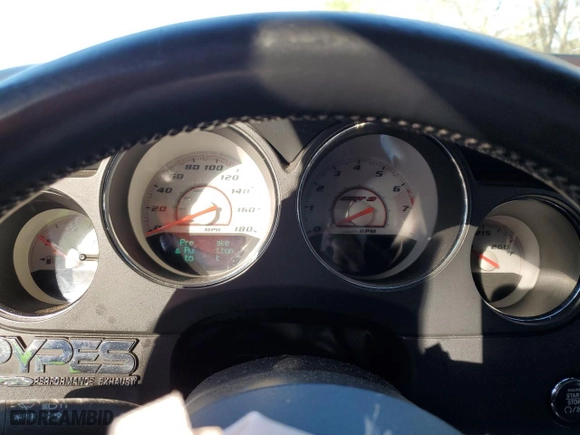 2012 Dodge Challenger SRT8 392 with VIN 2C3CDYCJ7CH157002, listed as a Copart auction lot 48034975 with 0 mi miles and Salvage Title. Bid and sale history available at carsss.com. Image 9.