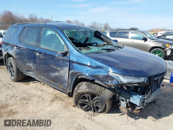 2022 Chevrolet Traverse LT Cloth with VIN 1GNEVGKW7NJ115513, listed as a IAAI auction lot 42067550 with 40,795 mi miles and . Bid and sale history available at DreamBid. Image 1.