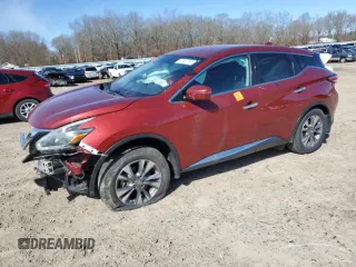 2018 Nissan Murano S with VIN 5N1AZ2MG8JN139287, listed as a Copart auction lot 47882755 with 90,107 mi miles and Salvage Title. Bid and sale history available at carsss.com. Image 1.