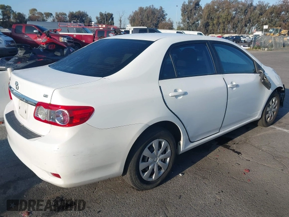 2011 Toyota Corolla L with VIN 2T1BU4EE6BC655619, listed as a IAAI auction lot 42141351 with 150,665 mi miles and . Bid and sale history available at DreamBid. Image 4.