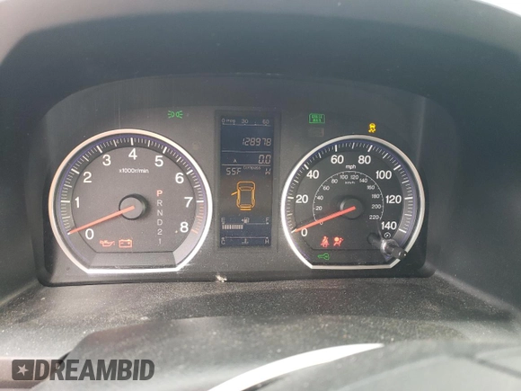 2011 Honda CR-V EX with VIN JHLRE3H52BC007739, listed as a Copart auction lot 48613995 with 128,978 mi miles and Salvage Title. Bid and sale history available at DreamBid. Image 9.