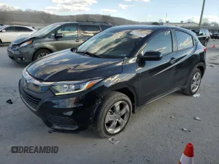 2022 Honda HR-V LX with VIN 3CZRU5H35NM708878, listed as a Copart auction lot 47239395 with 48,608 mi miles and Salvage title. Bid and sale history available at DreamBid. Image 1.