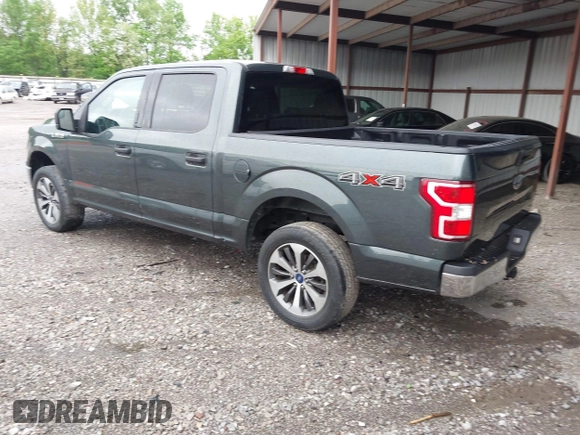 2018 Ford F-150 XL with VIN 1FTEW1EG4JKE17790, listed as a IAAI auction lot 42128519 with 153,740 mi miles. Bid and sale history available at carsss.com. Image 3.