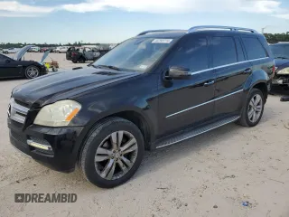 2012 Mercedes-Benz GL-Class GL 450 with VIN 4JGBF7BE6CA768147, listed as a Copart auction lot 66292774 with 152,695 mi miles and Salvage Title. Bid and sale history available at carsss.com. Image 1.