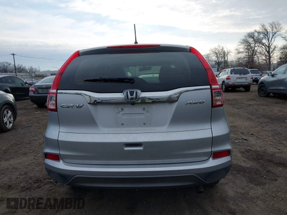 2016 Honda CR-V LX with VIN 5J6RM4H33GL119472, listed as a IAAI auction lot 41706505 with 106,276 mi miles. Bid and sale history available at carsss.com. Image 16.