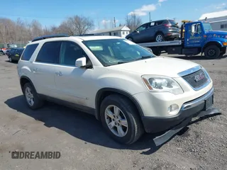 2009 GMC Acadia SLT2 with VIN 1GKEV33D89J154006, listed as a IAAI auction lot 41889276 with 202,516 mi miles. Bid and sale history available at carsss.com. Image 1.