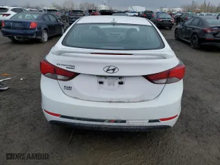 2016 Hyundai Elantra SE with VIN KMHDH4AE3GU607780, listed as a Copart auction lot 49446485 with 134,515 mi miles and Salvage Title. Bid and sale history available at carsss.com. Image 6.