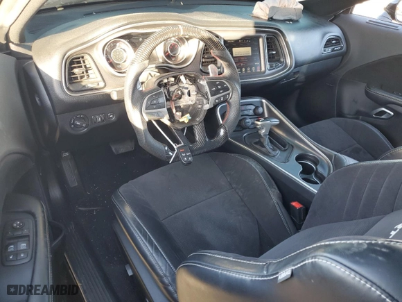 2015 Dodge Challenger SRT 392 with VIN 2C3CDZDJXFH706314, listed as a Copart auction lot 87529875 with NaN miles and Salvage Title. Bid and sale history available at carsss.com. Image 8.