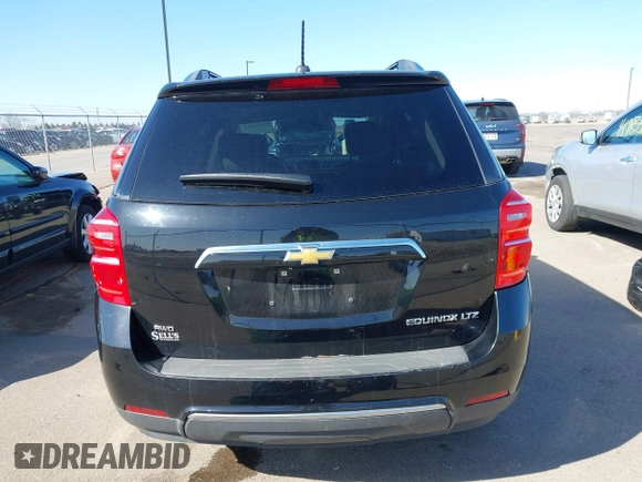 2016 Chevrolet Equinox LTZ with VIN 2GNFLGEK9G6212747, listed as a IAAI auction lot 41956633 with 114,058 mi miles and . Bid and sale history available at DreamBid. Image 16.