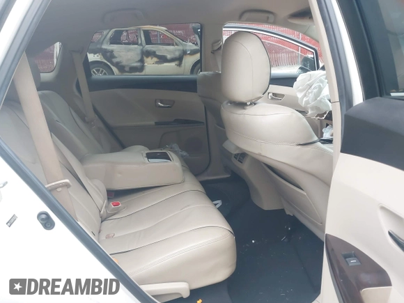 2012 Toyota Venza LE with VIN 4T3ZA3BB5CU061476, listed as a IAAI auction lot 41236395 with Not Provided miles and . Bid and sale history available at DreamBid. Image 8.
