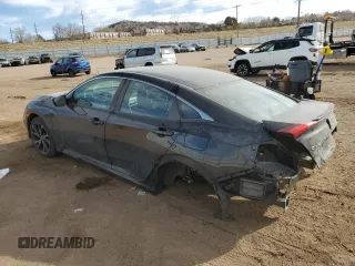 2020 Honda Civic Sedan Sport with VIN 19XFC2F85LE025126, listed as a Copart auction lot 48162865 with 32,053 mi miles and Salvage Title. Bid and sale history available at carsss.com. Image 2.
