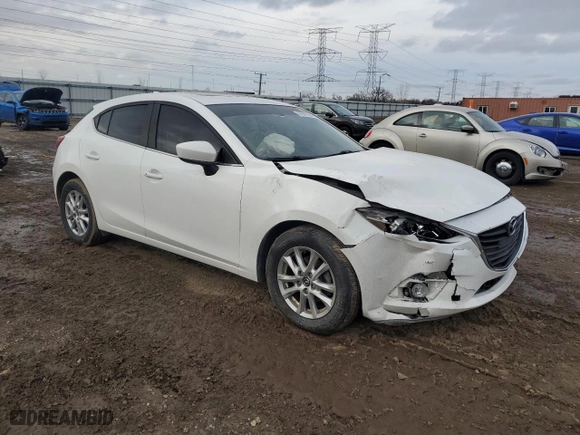 2016 Mazda Mazda3 i Grand Touring with VIN 3MZBM1N7XGM299803, listed as a Copart auction lot 43947935 with 94,179 mi miles and Salvage Title. Bid and sale history available at carsss.com. Image 4.