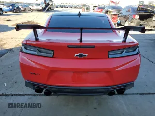 2018 Chevrolet Camaro ZL1 with VIN 1G1FJ1R63J0180928, listed as a Copart auction lot 44573285 with 36,835 mi miles and Salvage Title. Bid and sale history available at DreamBid. Image 6.