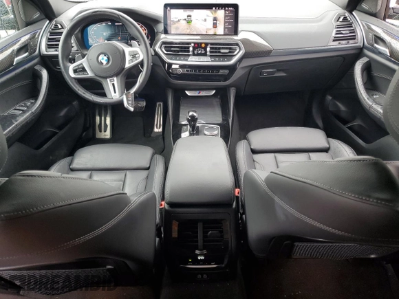 2022 BMW X4 M40i with VIN 5UX43DT06N9J88181, listed as a Copart auction lot 47567285 with 15,603 mi miles and Salvage Title. Bid and sale history available at carsss.com. Image 8.