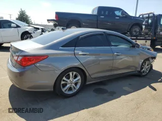 2012 Hyundai Sonata Limited with VIN 5NPEC4AC0CH407577, listed as a Copart auction lot 54094655 with 231,084 mi miles and Salvage Title. Bid and sale history available at carsss.com. Image 3.