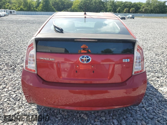 2013 Toyota Prius One z VIN JTDKN3DU9D5672849, wystawiony jako Copart lot #51451545 z przebiegiem 108 615 mil mil oraz Czysty tytuł • Clean title. Historia ofert i sprzedaży dostępna na DreamBid. Obrazek 6.
