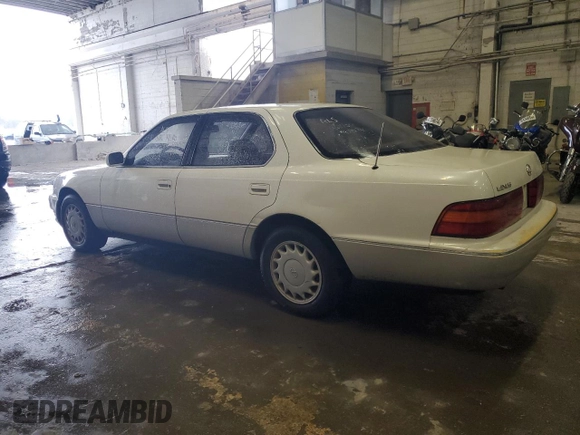 1991 Lexus LS z VIN JT8UF11E0M0069730, wystawiony jako Copart lot #48433604 z przebiegiem 151 101 mil mil oraz Szkoda całkowita • Salvage title. Historia ofert i sprzedaży dostępna na DreamBid. Obrazek 2.