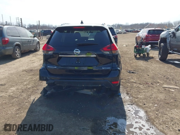 2017 Nissan Rogue SV with VIN KNMAT2MV4HP536143, listed as a IAAI auction lot 41783232 with 140,309 mi miles. Bid and sale history available at carsss.com. Image 16.