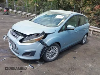 2014 Ford C-Max SE with VIN 1FADP5AU9EL519720, listed as a IAAI auction lot 41964610 with 71,985 mi miles. Bid and sale history available at carsss.com. Image 2.