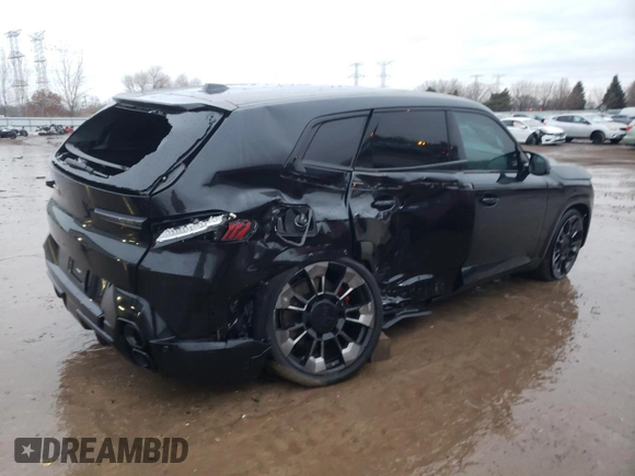 2023 BMW XM z VIN 5YM23CS05P9S12744, wystawiony jako Copart lot #43061175 z przebiegiem Nie podano mil oraz Szkoda całkowita • Salvage title. Historia ofert i sprzedaży dostępna na DreamBid. Obrazek 3.