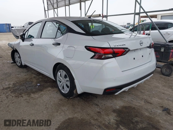 2024 Nissan Versa S with VIN 3N1CN8DV3RL908514, listed as a IAAI auction lot 41595191 with 1,903 mi miles and . Bid and sale history available at DreamBid. Image 3.