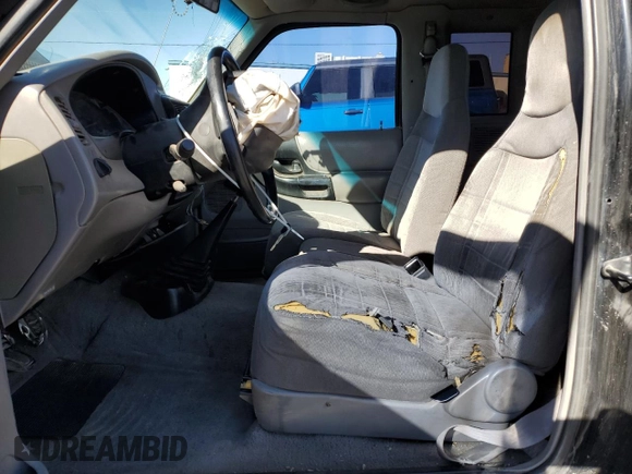 1997 Ford Ranger XLT with VIN 1FTCR15X2VPA50685, listed as a Copart auction lot 81790574 with 128,458 mi miles and Salvage Title. Bid and sale history available at DreamBid. Image 7.