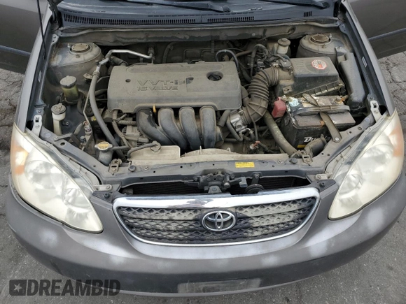 2008 Toyota Corolla CE with VIN 1NXBR32E58Z011679, listed as a Copart auction lot 53190345 with 197,781 mi miles and Clean Title. Bid and sale history available at DreamBid. Image 11.