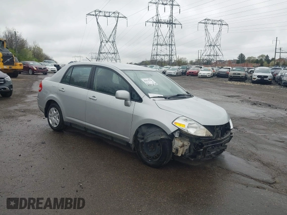 2011 Nissan Versa 1.8 S with VIN 3N1BC1AP3BL480609, listed as a IAAI auction lot 42013238 with 80,383 mi miles. Bid and sale history available at carsss.com. Image 1.
