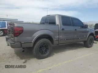2012 Ford F-150 XL with VIN 1FTFW1ET4CFA59152, listed as a Copart auction lot 51183215 with 142,545 mi miles and Salvage title. Bid and sale history available at DreamBid. Image 3.