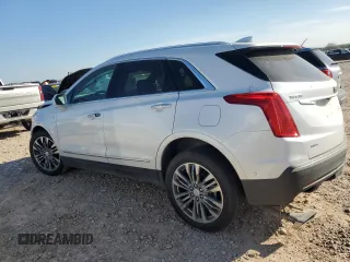 2017 Cadillac XT5 Premium Luxury AWD with VIN 1GYKNERS9HZ205281, listed as a Copart auction lot 86180574 with 20,549 mi miles and Salvage Title. Bid and sale history available at carsss.com. Image 2.