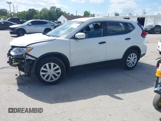 2017 Nissan Rogue S with VIN JN8AT2MV9HW010908, listed as a IAAI auction lot 42072601 with 108,885 mi miles. Bid and sale history available at carsss.com. Image 2.