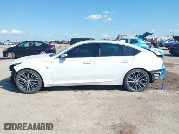 2023 Cadillac CT5 Premium Luxury with VIN 1G6DN5RK5P0138098, listed as a IAAI auction lot 42444522 with 57,538 mi miles and . Bid and sale history available at DreamBid. Image 15.
