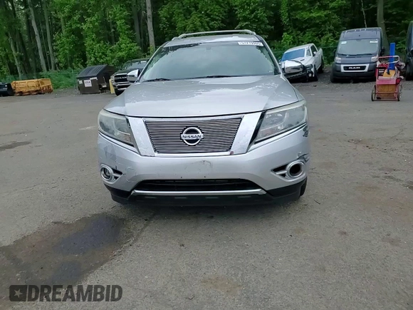 2016 Nissan Pathfinder Platinum with VIN 5N1AR2MM9GC616321, listed as a Copart auction lot 57219905 with 136,679 mi miles and Salvage title. Bid and sale history available at DreamBid. Image 14.