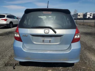2008 Honda Fit Sport with VIN JHMGD38698S067935, listed as a Copart auction lot 50264995 with 142,268 mi miles and Salvage Title. Bid and sale history available at carsss.com. Image 6.