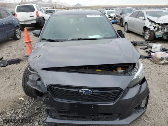 2018 Subaru Impreza Sport with VIN 4S3GKAK65J3602683, listed as a Copart auction lot 88551755 with 113,303 mi miles and Salvage Title. Bid and sale history available at carsss.com. Image 5.