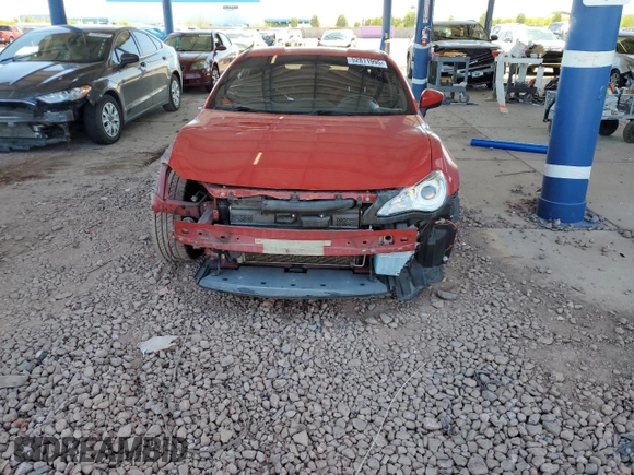 2015 Scion FR-S with VIN JF1ZNAA19F8707166, listed as a Copart auction lot 52811995 with 122,978 mi miles and Salvage Title. Bid and sale history available at carsss.com. Image 5.