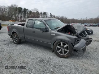 2004 Ford F-150 XLT with VIN 1FTPX14534NA94728, listed as a Copart auction lot 43751975 with 0 mi miles and Salvage Title. Bid and sale history available at carsss.com. Image 4.