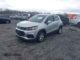 2018 Chevrolet Trax LS with VIN KL7CJNSB3JB568140, listed as a IAAI auction lot 41906602 with 137,506 mi miles and . Bid and sale history available at carsss.com. Image 17.