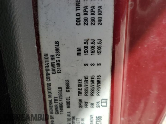 2005 GMC Canyon z VIN 1GTCS198458102786, wystawiony jako Copart lot #73889464 z przebiegiem 225 821 mil mil oraz Szkoda całkowita • Salvage title. Historia ofert i sprzedaży dostępna na DreamBid. Obrazek 12.