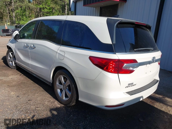 2019 Honda Odyssey EX-L with VIN 5FNRL6H74KB015835, listed as a IAAI auction lot 42044603 with 109,740 mi miles. Bid and sale history available at carsss.com. Image 3.
