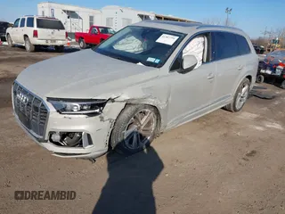 2023 Audi Q7 Premium with VIN WA1ACBF72PD021053, listed as a IAAI auction lot 41387794 with 11,462 mi miles and . Bid and sale history available at DreamBid. Image 2.