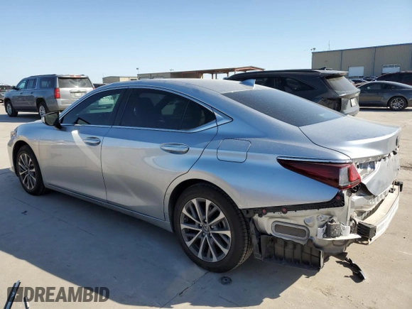 2022 Lexus ES with VIN 58ACZ1B10NU126958, listed as a Copart auction lot 49055705 with 38,167 mi miles and Salvage Title. Bid and sale history available at carsss.com. Image 2.